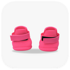 Canela ForméFit Original - Canela Pink custom-fit dog boots - rear view