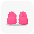 Canela ForméFit Original - Canela Pink custom-fit dog boots - front view