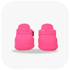 Canela ForméFit Original - Canela Pink custom-fit dog boots - front view