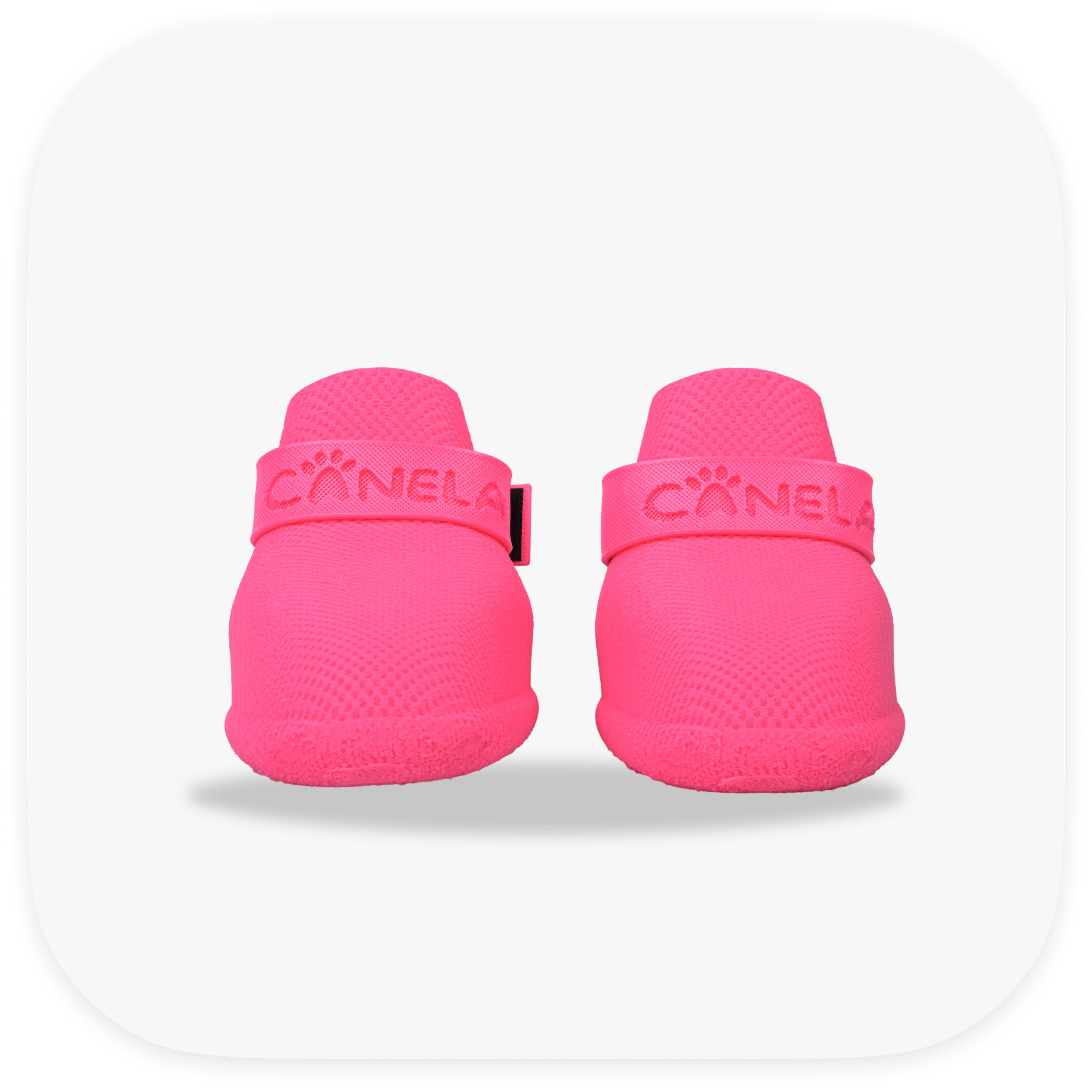 Canela ForméFit Original - Canela Pink custom-fit dog boots - front view