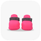 Canela ForméFit ID - Canela Pink- Urban Smoke custom two-tone dog boots - front view