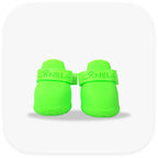 Canela ForméFit Original - Lantern Green custom-fit dog boots - front view