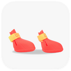 Canela ForméFit ID - Watermelon Sugar - Limoncello custom two-tone dog boots - right side view