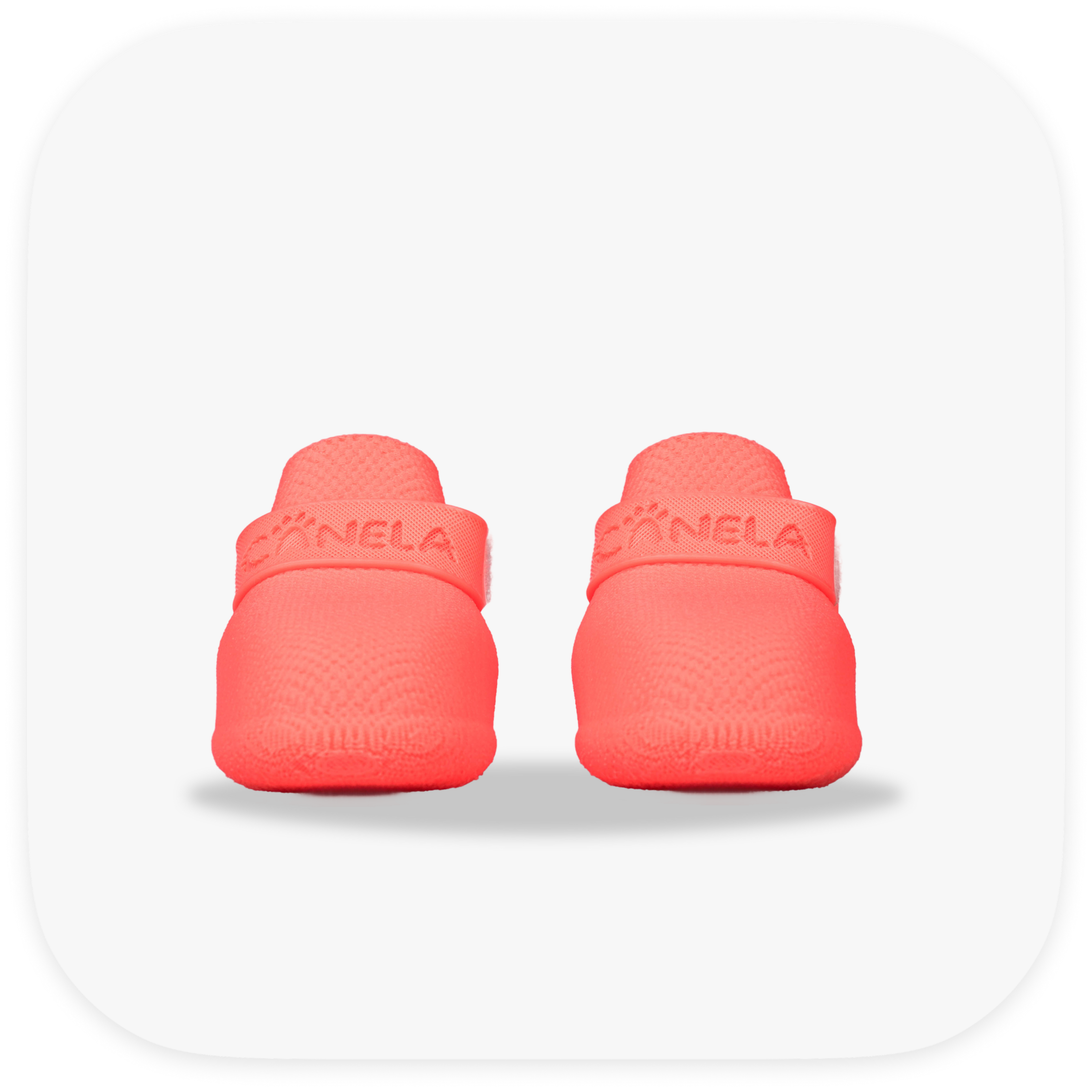 Canela ForméFit Original - Watermelon Sugar custom-fit dog boots - front view