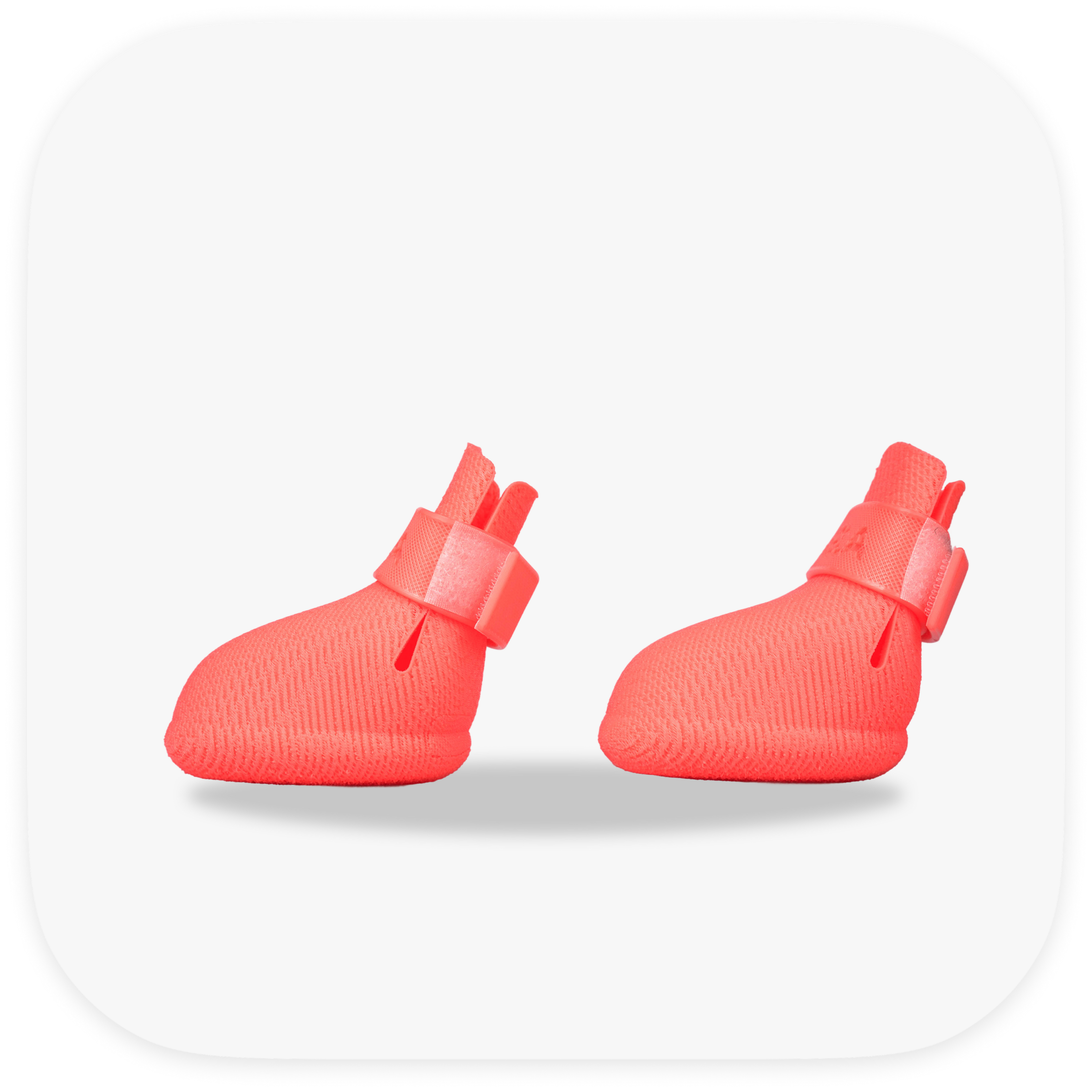 Canela ForméFit Original - Watermelon Sugar custom-fit dog boots - left side view
