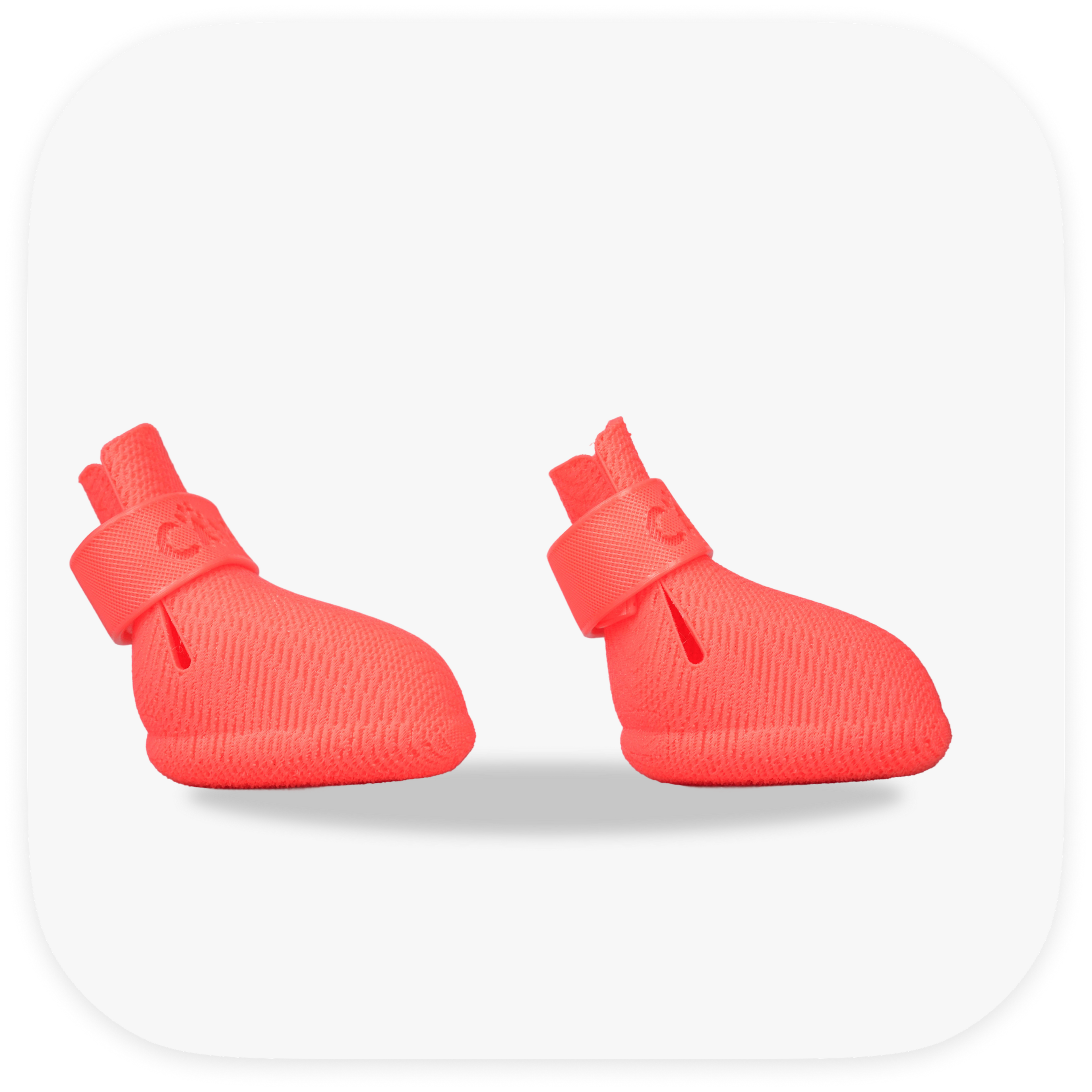 Canela ForméFit Original - Watermelon Sugar custom-fit dog boots - right side view
